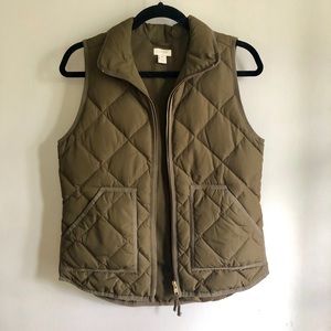 Jcrew brown vest